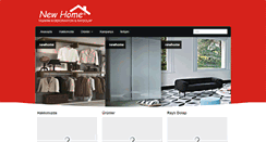 Desktop Screenshot of newhome.com.tr