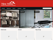 Tablet Screenshot of newhome.com.tr