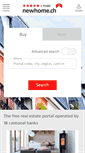 Mobile Screenshot of newhome.ch